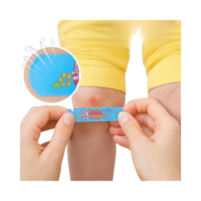 GB/T 32610 Bandaggi a disegni animati personalizzati per bambini kit di primo soccorso gesso per ferite