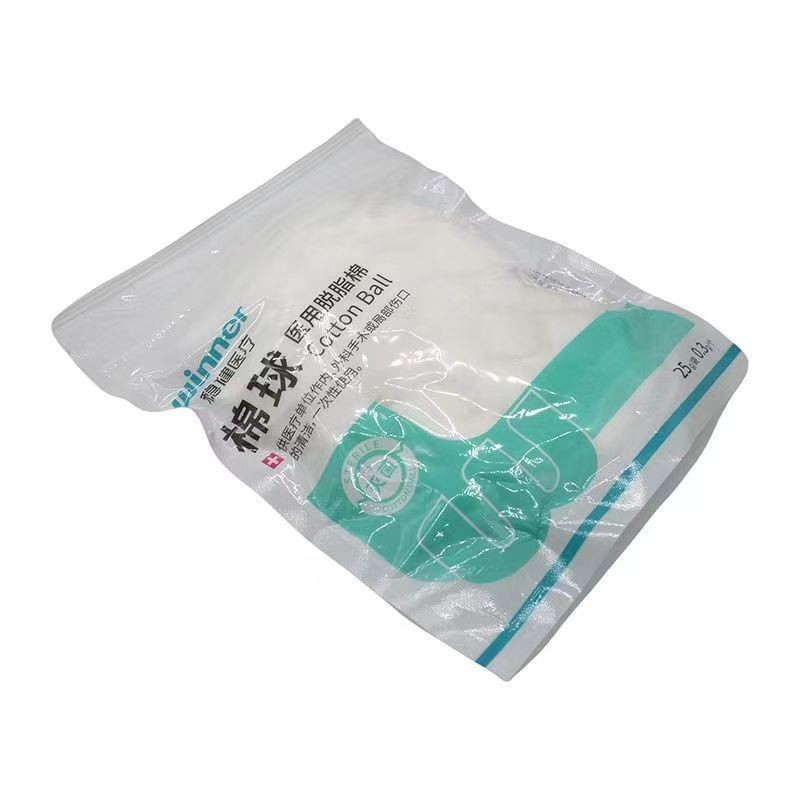Pelle di cotone assorbente 100% di cotone puro per prestazioni mediche morbide ed elastiche