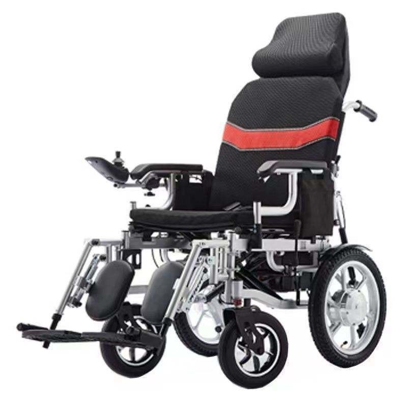 CE ISO 13485 Certificato 500W Motor Wheel Transfer Chair con Amaca Peso di carico 120kg