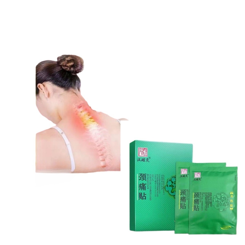 2PCS/Box Hot Moxibustion Wormwood Sticker ISO13485 Certificato per il dolore al collo e alle spalle