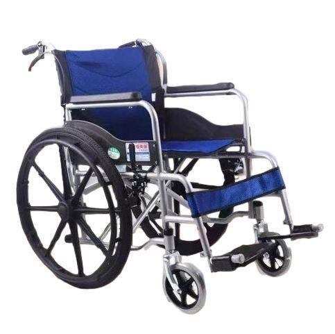 Sedie a rotelle pieghevoli da 16 pollici per disabili e anziani senza modalità di alimentazione